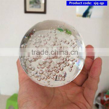 Newest selling custom design round crystal ball China sale