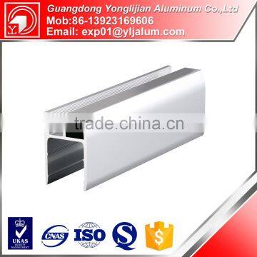 Acid polishing aluminum frame profiles shower room design