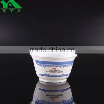 good quality custom printed logo PP plastic food to go bowls