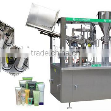 Gmp high speed Alu plastic soft tube filling and sealing machine