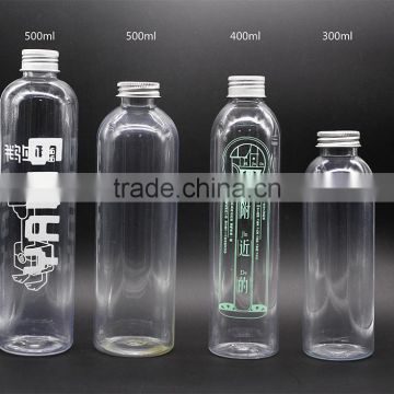 500ml 400ml 300ml 250ml empty plastic beverage bottles