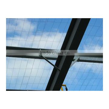 factory Ausmesh 300 Galvanised Roof Safety Mesh 300mm x 150mm x 2mm wire
