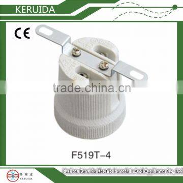 Porcelain/Ceramic Lampholder F519T-4 E26/E27