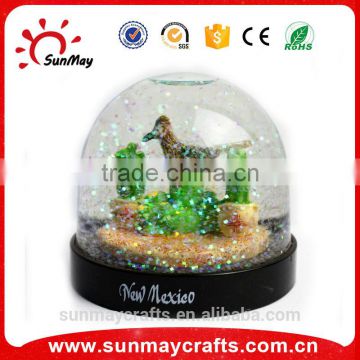 Wholesale custom new mexico acrylic snow globe for sale