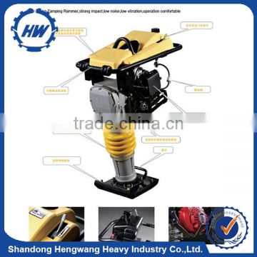 Road construction compaction machine petrol drived tamping rammer