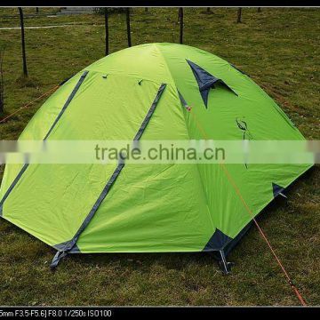 Mellow and full double layer 1-2persons camping tent