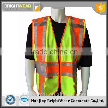 100% polyester ANSI mesh reflective safety vest