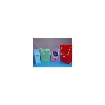 Disposable Pink Red blue Color PP Gift Shopping Bags OEM & ODM