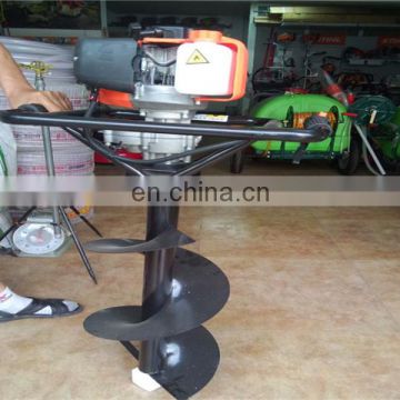 62cc powerful post hole digger earth auger ground drill