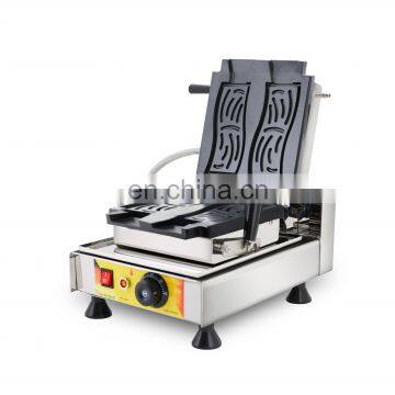 Electric Snacks Food Waffle Cone Maker Making Machine with high quality