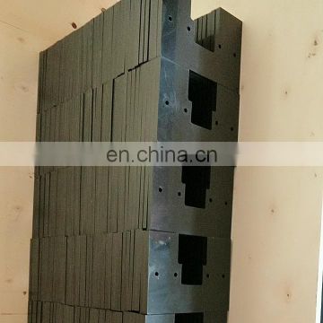 UHMWPE  scraper blade, pulp uhmwpe plastic conveyor flight paddle, uhmwpe poly slippery scraper