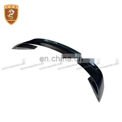 Newest Glossy Black Carbon Fiber GT350 Rear Wing Trunk Big Spoiler For Mustang