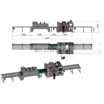 Automatic Four Sides Sealer Shrink Wrapping Machine