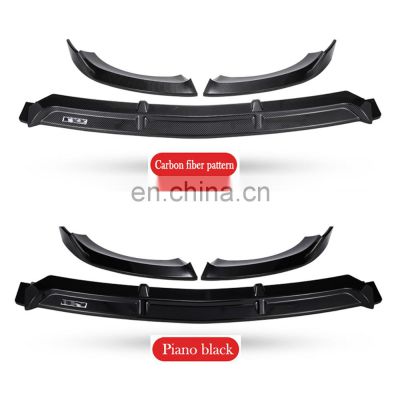 Honghang Accessories Auto Car Parts Car Front Lip Body Kit Front Lips Protector For Benz E Class W213 E200 E300 E320 2016-2019