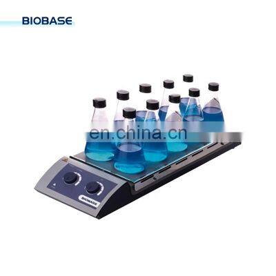 BIOBASE Stainless Steel with silicone film Multi-Position Magnetic Stirrer MS-H-S10