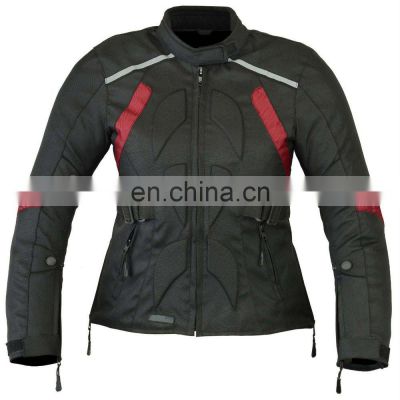New Design Men/Women Fit Cordura Motorcycle Motorbike Racing Jacket