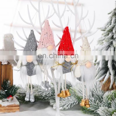 Christmas Swedish Santa Gnome Plush Doll Cute Ornaments Handmade Xmas hanging ornament Home Decor