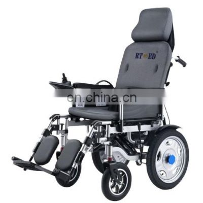 Lightweight foldable electric multifunctional wheelchair
