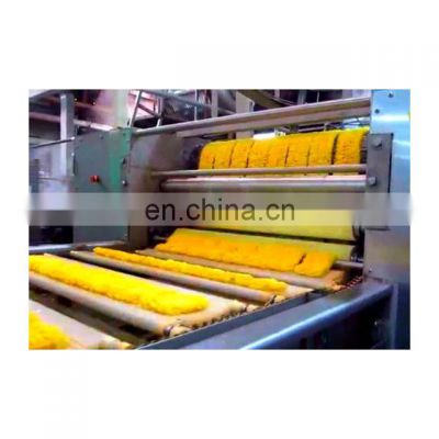 Shanghai Factory instant noodle steaming frying packing machine fried instant pasta noodle production line