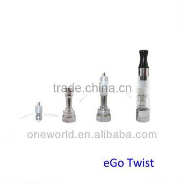ego twist bttery new style3.2~4.8V Variable voltage 650/900/1100mah the hottest and widely used