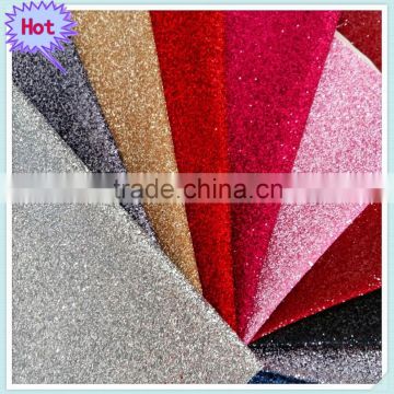 Sequin glitter synthetic leather for bedroom decoration