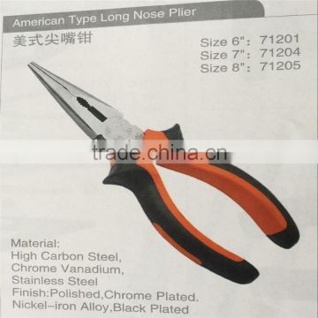 American type Long nose Plier with good quality