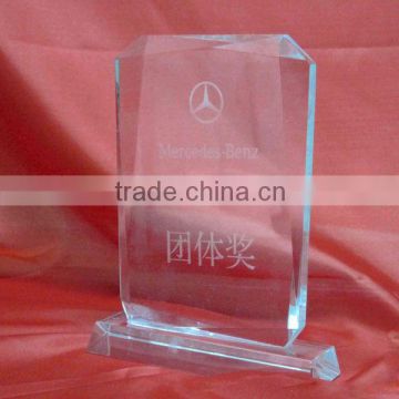Customized acrylic imitation crystal high quality acrylic awards and trophies