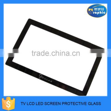 High transmittance and heart resistance transparent glass for screen
