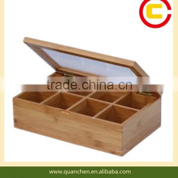8inches bamboo storage box for sundries