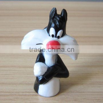 High quality 3D cute plastic animal figures
