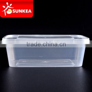 Wholesale plastic sushi packaging box with square base