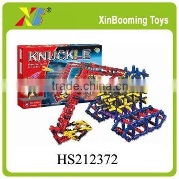 Hot selling plastic block toys, intelligence toys