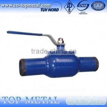 top sales service full flange welded ball valve