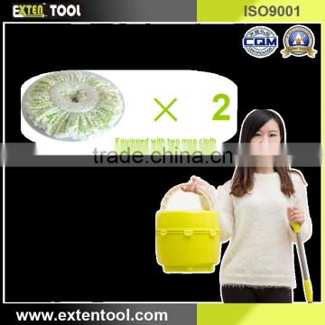 0.4mm Thick Spin Mop and Folding Bucket