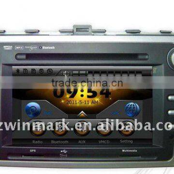 7" double din Car DVD with gps for Mazda-6