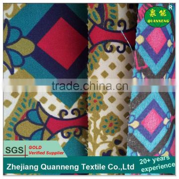 China new design print polyester bedding fabric