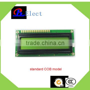 China manufacture character lcd display cob