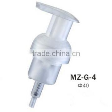 MZ-Top grade plastic soap dispenser foam lotion pump, pump dispenser for shampoo