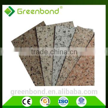 Greenbond marble aluminium composite panel acp acm wall tile panel sheet