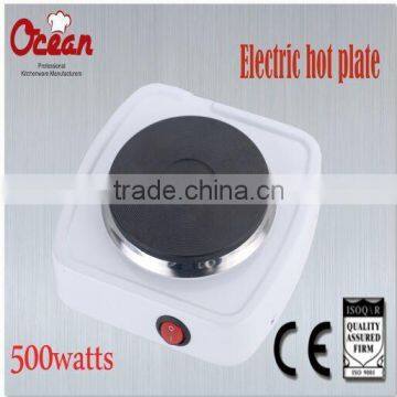 ELECTRIC COOKING PLATE SINGLE BURNER 500W