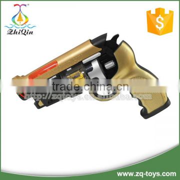 Cheap plastic toy gun with sounds