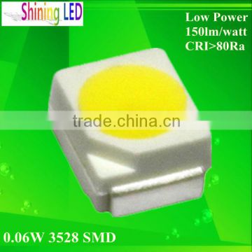 Datasheet White 6-7lm 7-8lm 8-9lm 0.06W PLCC-2 tw Epistar Chip 3528 SMD LED Specifications