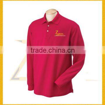 custom make 100%cotton pique polo t shirt