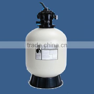 Safe operation swimming pool top-mounted sand filter