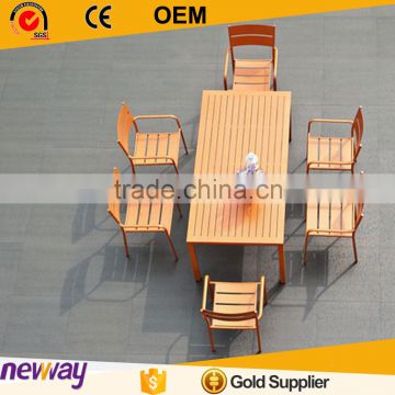 2015 Hot sale powder coating leisure dining room furniture sets made in china