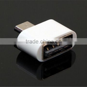white color micro usb otg adapter cabletolink top quality easy carry