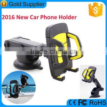 2016 trending hot selling products cellp phone stand car mount holder cradle windshield dashboard