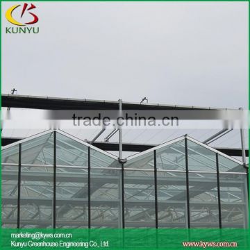 Venlo roof Glass greenhouse small indoor glass greenhouse