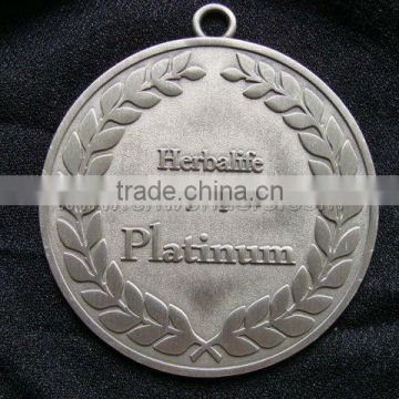 High quality silver color olympic medal