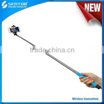 New product 7 Segments rechargeble wired selfie stick